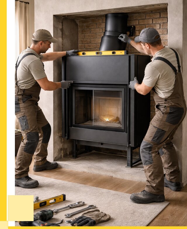 Установка каминных топок в Златоусте под ключ от 18558 р. | ЭриданЗлт