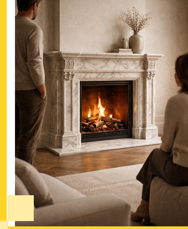 Мраморные камины под ключ в Златоусте от 257750 р. | ЭриданЗлт