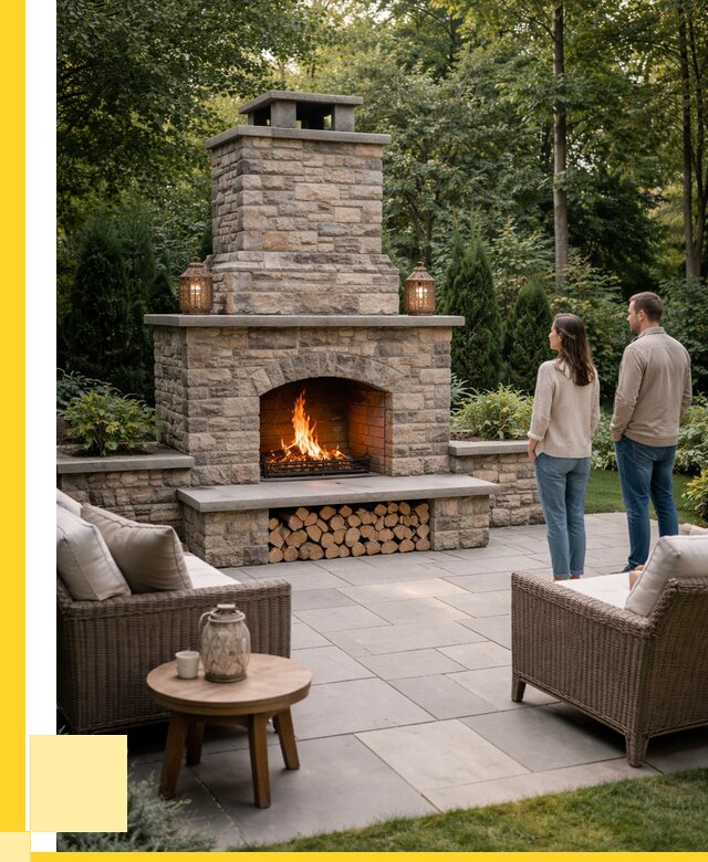 Уличные камины из кирпича в Златоусте от 154650 р. | ЭриданЗлт