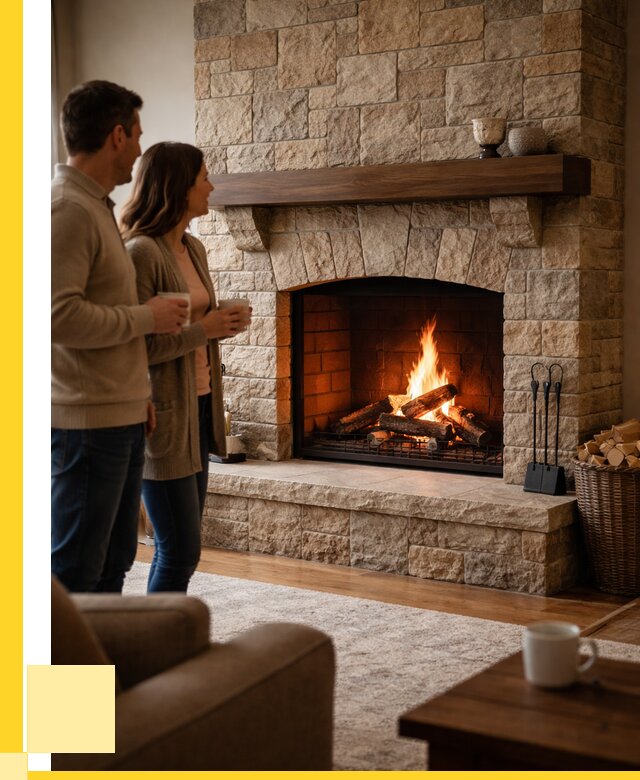 Каменные камины на заказ в Златоусте от 185580 р. | ЭриданЗлт