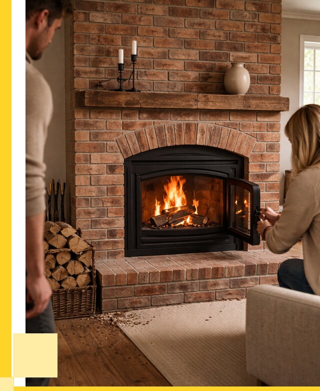 Кирпичные камины под ключ в Златоусте от 154650 р. | ЭриданЗлт