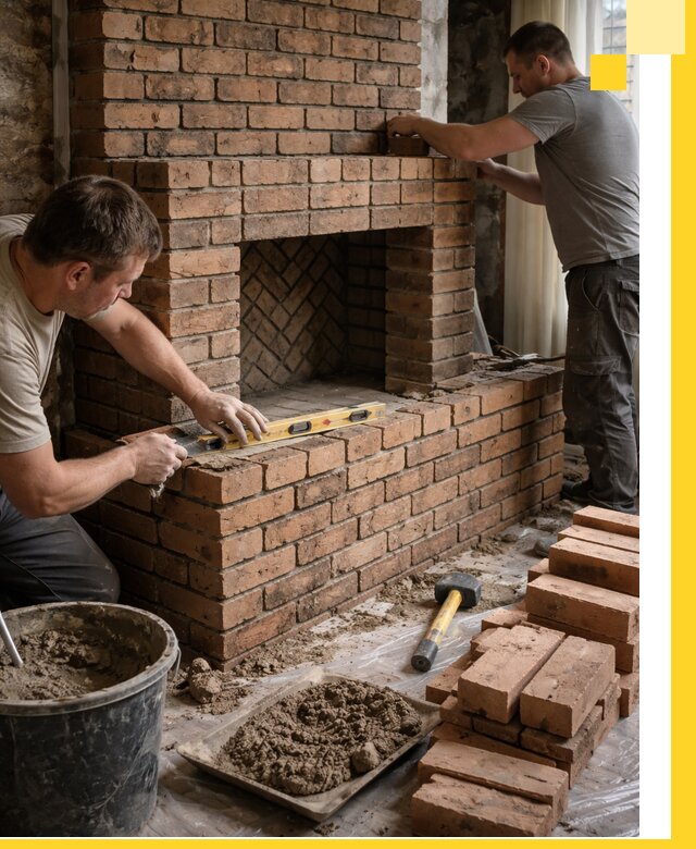 Изготовление и установка кирпичных каминов в Златоусте