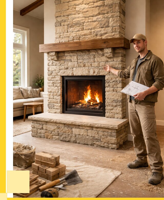 Камины под ключ в Златоусте от 185580 р. | ЭриданЗлт — установка