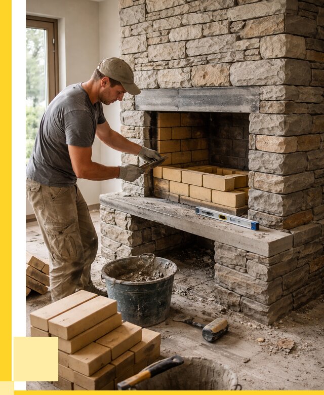 Кладка каминов и камина в Златоусте от 25775 р. ЭриданЗлт