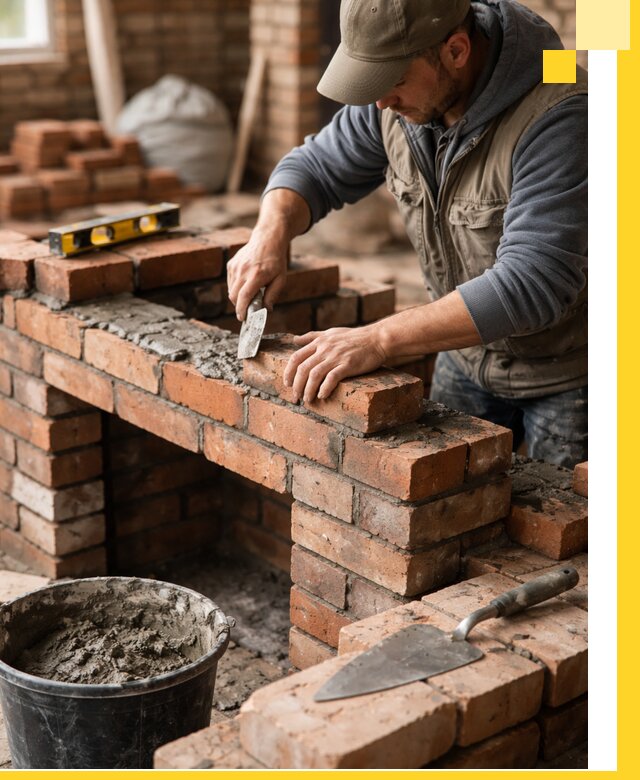 Кладка каминов под ключ в Златоусте профессиональная отделка и монтаж