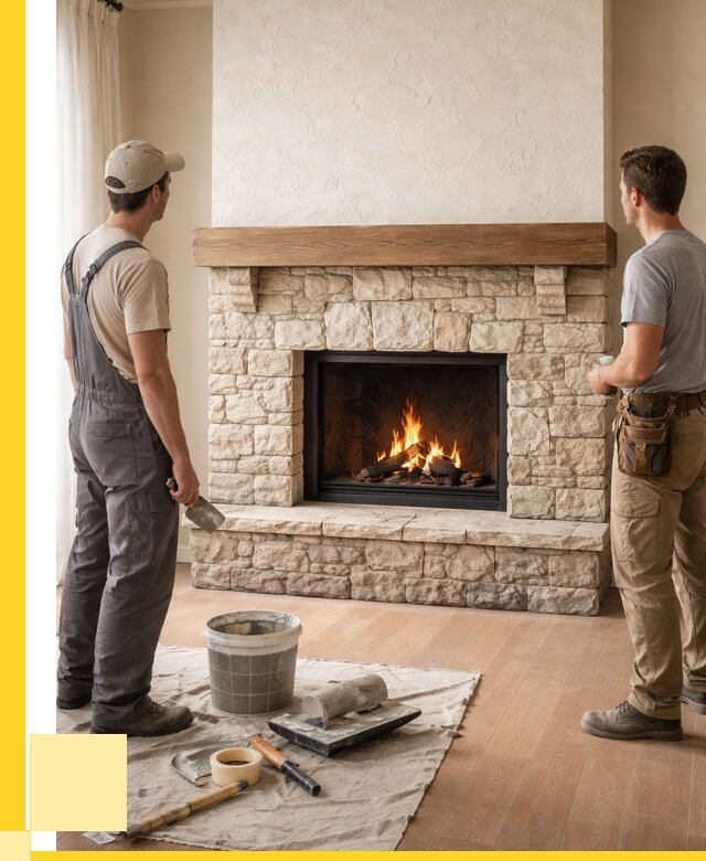 Отделка каминов в Златоусте от 6702 р. под ключ | ЭриданЗлт