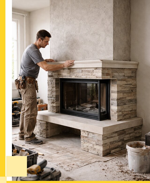 Изготовление каминов под ключ в Златоусте от 154650 р. | ЭриданЗлт