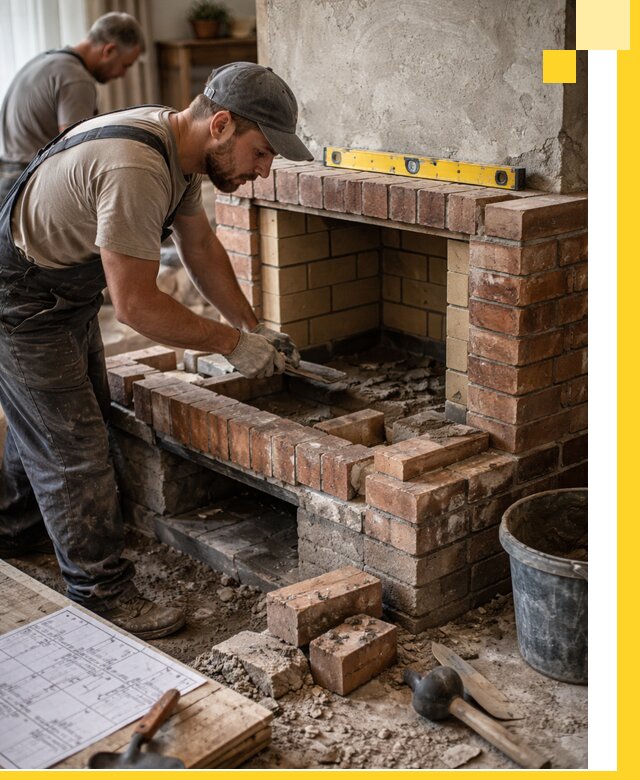 Изготовление и установка каминопечей под ключ в Златоусте