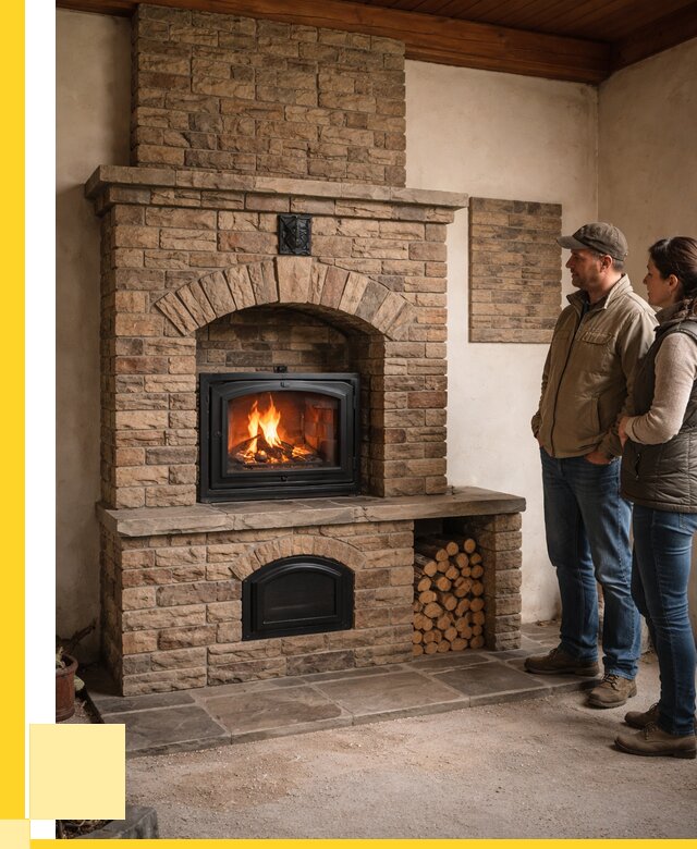 Кирпичная печь под ключ в Златоусте от 154650 р. | ЭриданЗлт