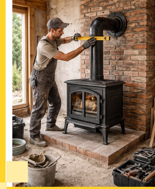 Монтаж печей установка банной печи в Златоусте от 15465 р. | ЭриданЗлт