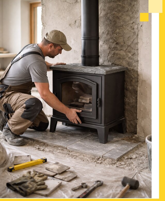 Профессиональный монтаж печей и каминов в Златоусте под ключ