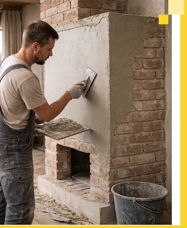 Отделка печей и облицовка каминов в Златоусте под ключ