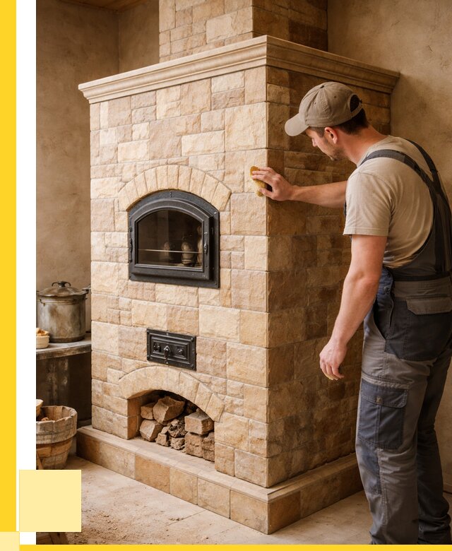 Облицовка печей в Златоусте от 4640 р. под ключ | ЭриданЗлт