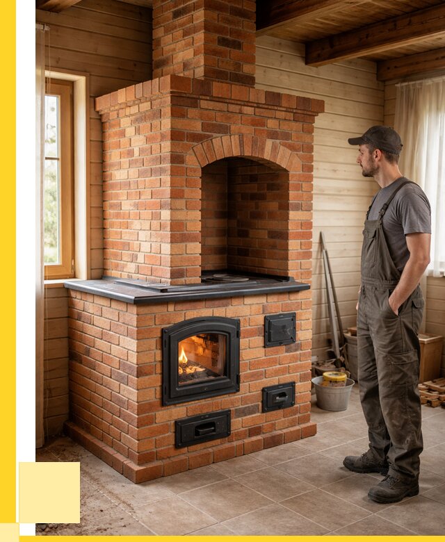 Кирпичные печи в Златоусте: купить от 154650 р. | ЭриданЗлт