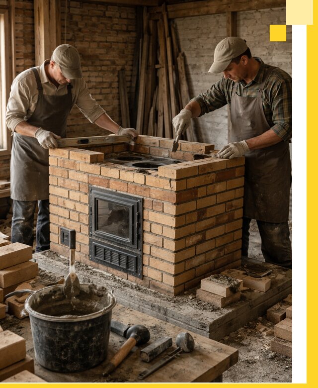 Изготовление и установка варочных печей под ключ в Златоусте