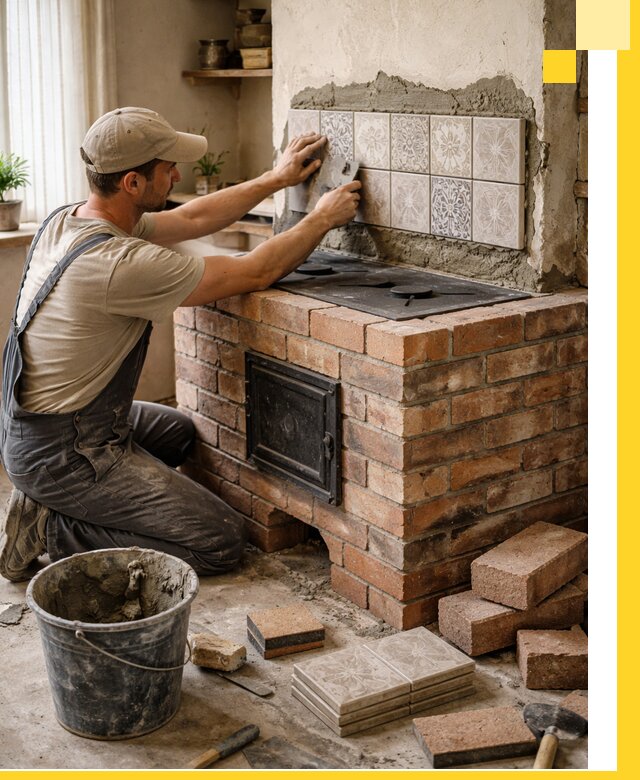 Печи с плитой на заказ монтаж гарантия и сервис в Златоусте