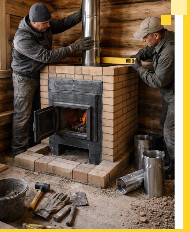 Проектирование, изготовление и установка банных печей в Златоусте