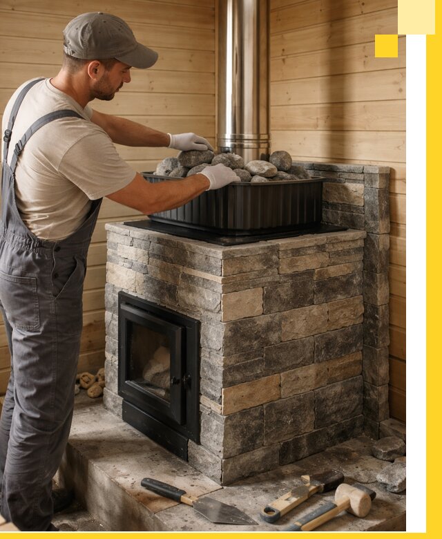 Печи для парной в Златоусте, производство, монтаж и обслуживание