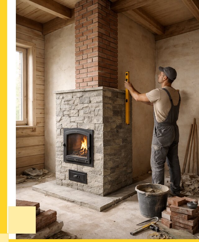 Печи и дымоходы под ключ в Златоусте от 46395 р., ЭриданЗлт