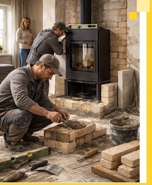 Печи и камины под ключ: проект, установка в Златоусте