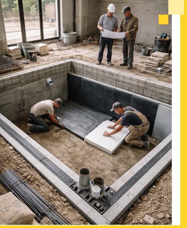 Проекты частных и общественных бассейнов под ключ в Златоусте