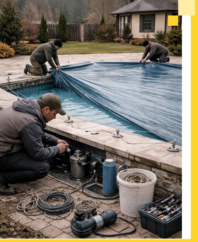 Консервация бассейнов в Златоусте: подготовка к длительному хранению