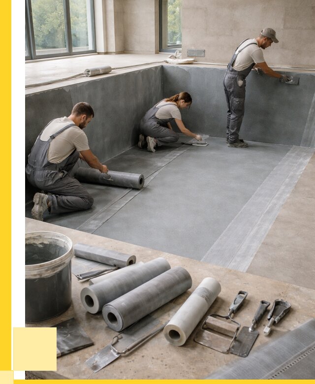 Гидроизоляция бассейнов в Златоусте от 2062 р., ЭриданЗлт