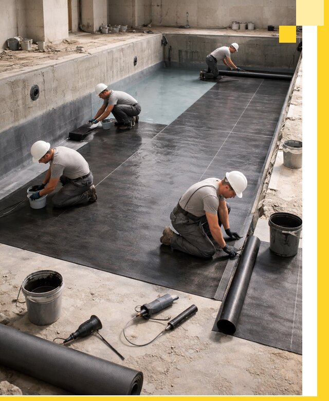 Профессиональная гидроизоляция бассейнов и чаш в Златоусте под ключ