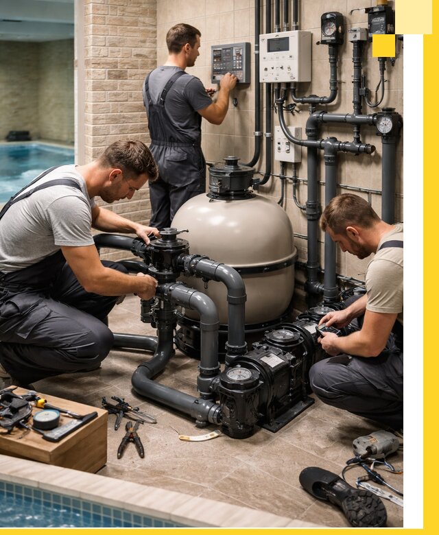 Комплексное оборудование для бассейнов под ключ в Златоусте