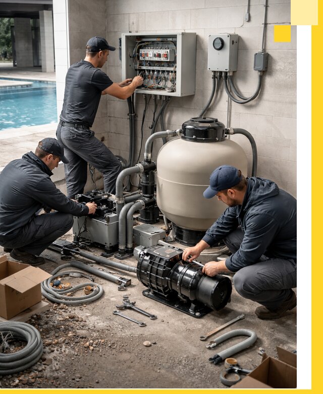 Профессиональный монтаж оборудования для бассейнов в Златоусте