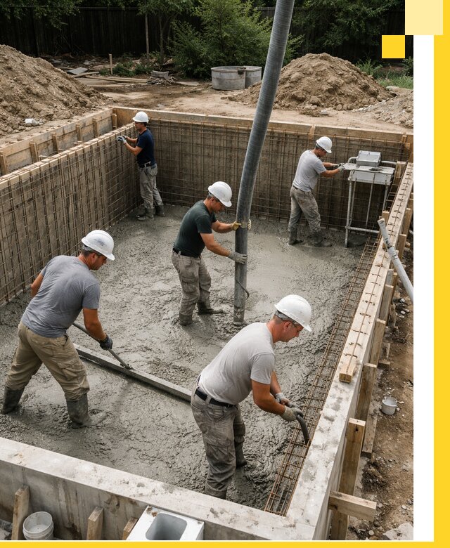 Строительство бетонных бассейнов под ключ в Златоусте