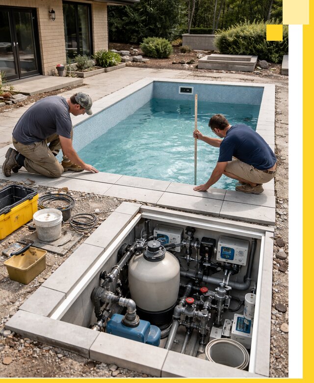 Строительство качественных домашних бассейнов под ключ в Златоусте