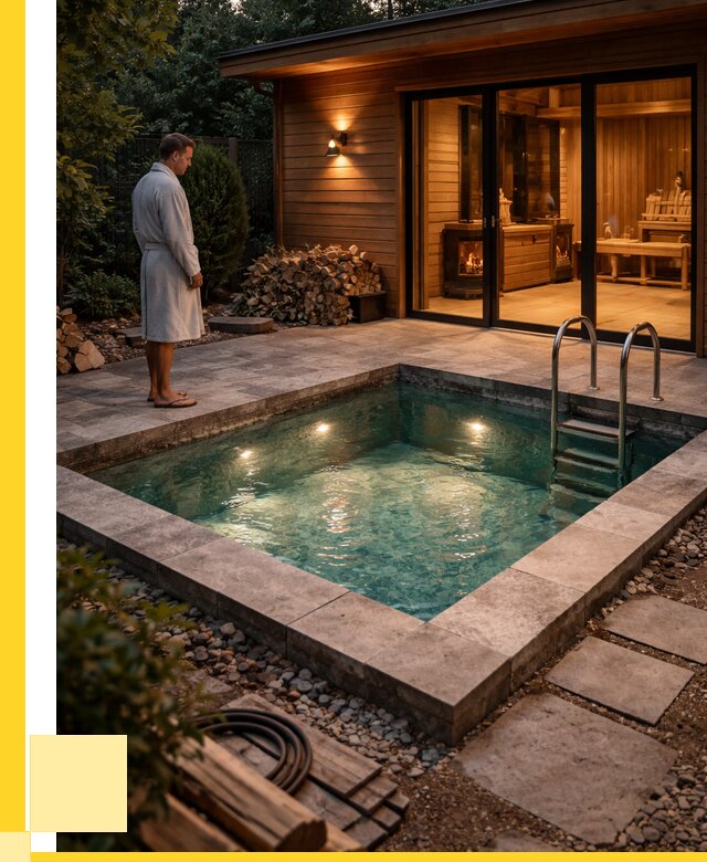 Бани с бассейном под ключ в Златоусте от 97945 р. | ЭриданЗлт