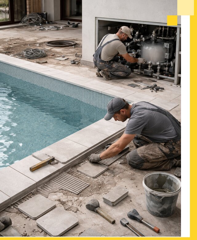 Строительство и монтаж бассейнов в коттедже в Златоусте