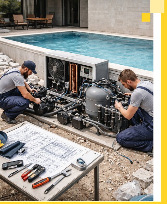 Проектирование и монтаж бассейнов с подогревом в Златоусте