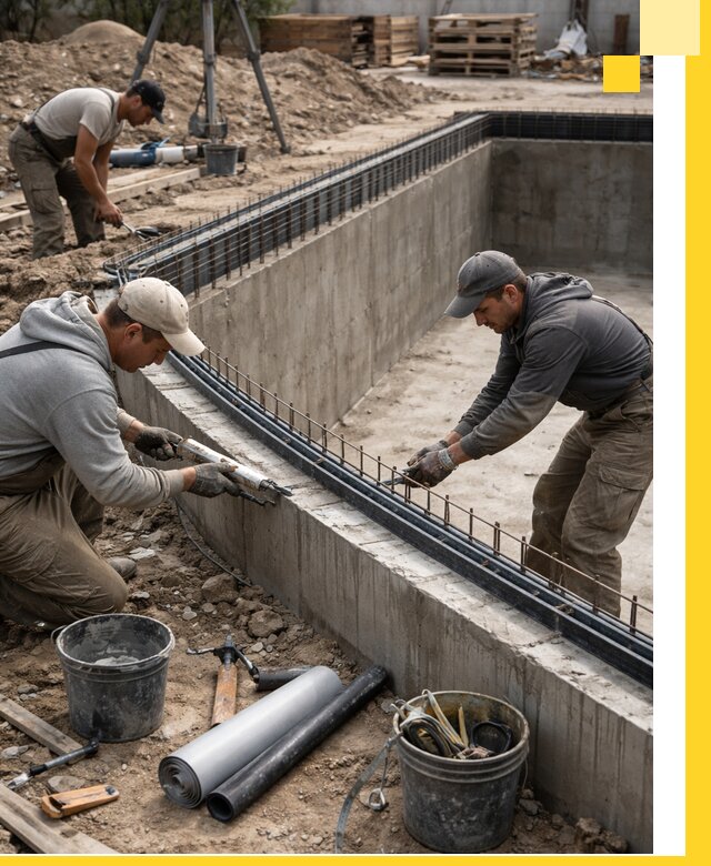 Качественный монтаж чаши бассейна в Златоусте под ключ с гарантией