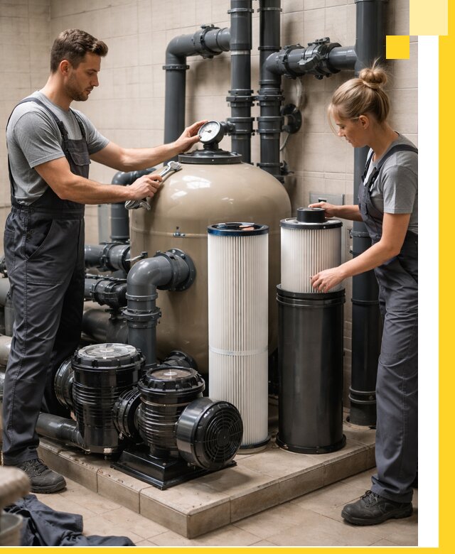 Фильтры и системы фильтрации для бассейнов в Златоусте