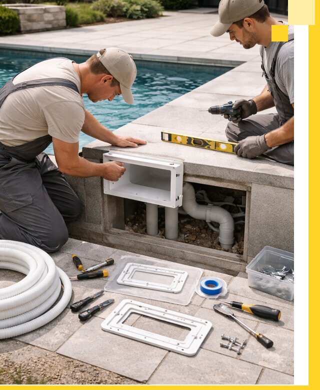 Поставка и установка скиммеров для бассейнов в Златоусте