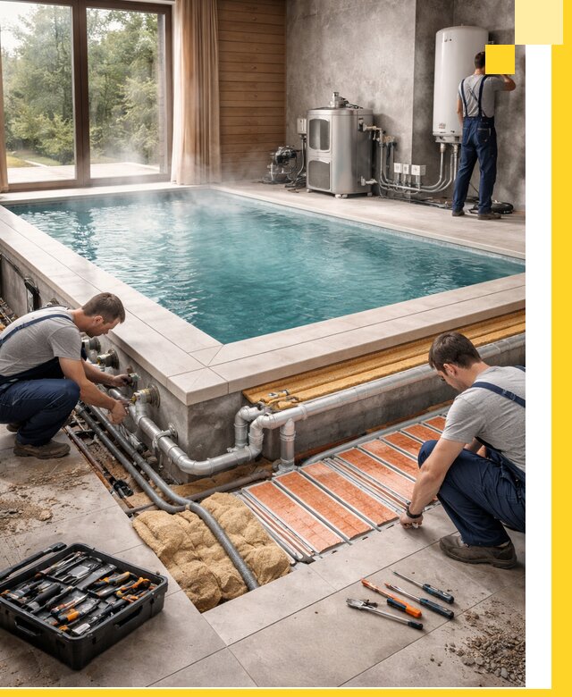 Проектирование и строительство тёплых бассейнов в Златоусте