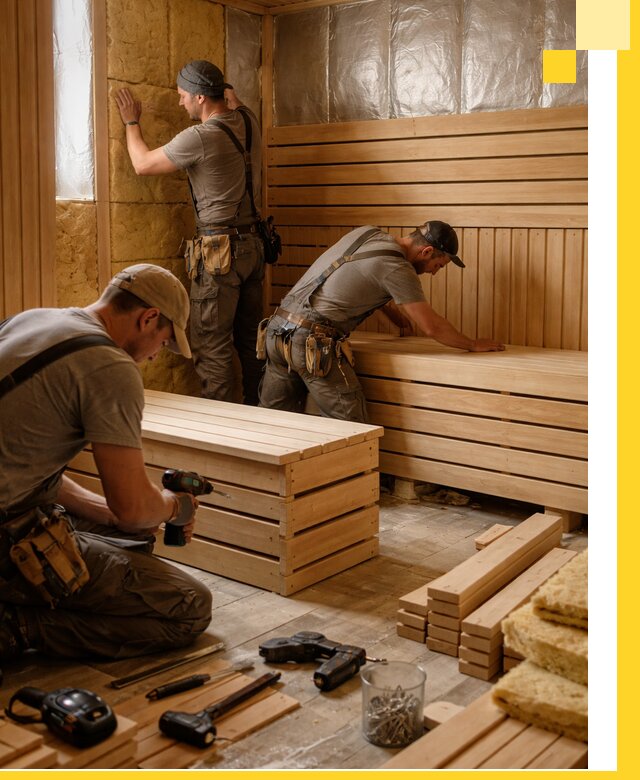 Профессиональное строительство саун под ключ в Златоусте