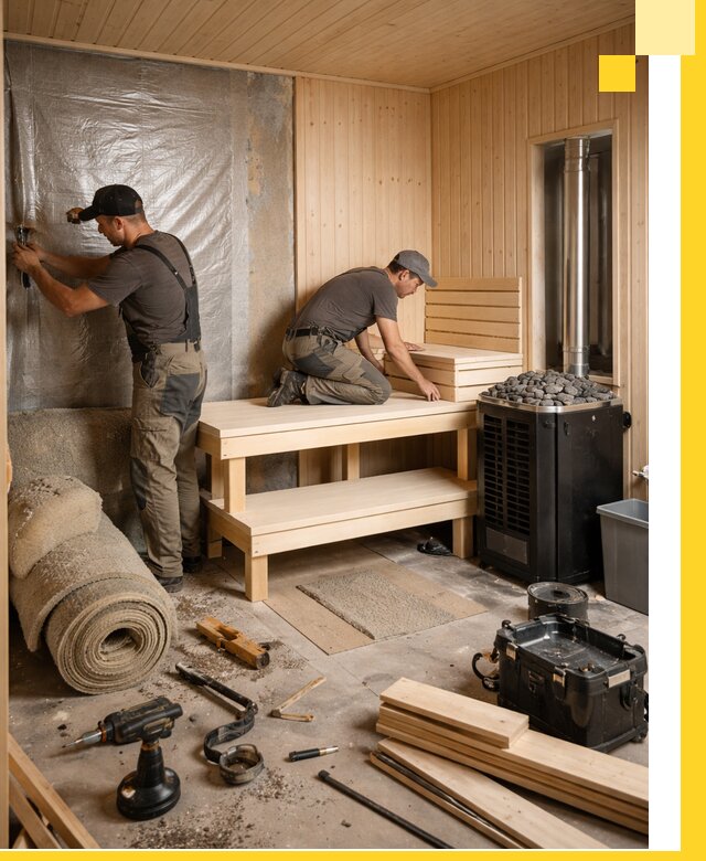 Проекты саун под ключ в Златоусте дизайн и строительство