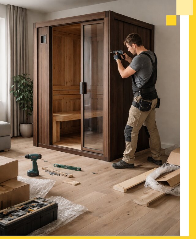 Установка и производство мини саун под ключ в Златоусте