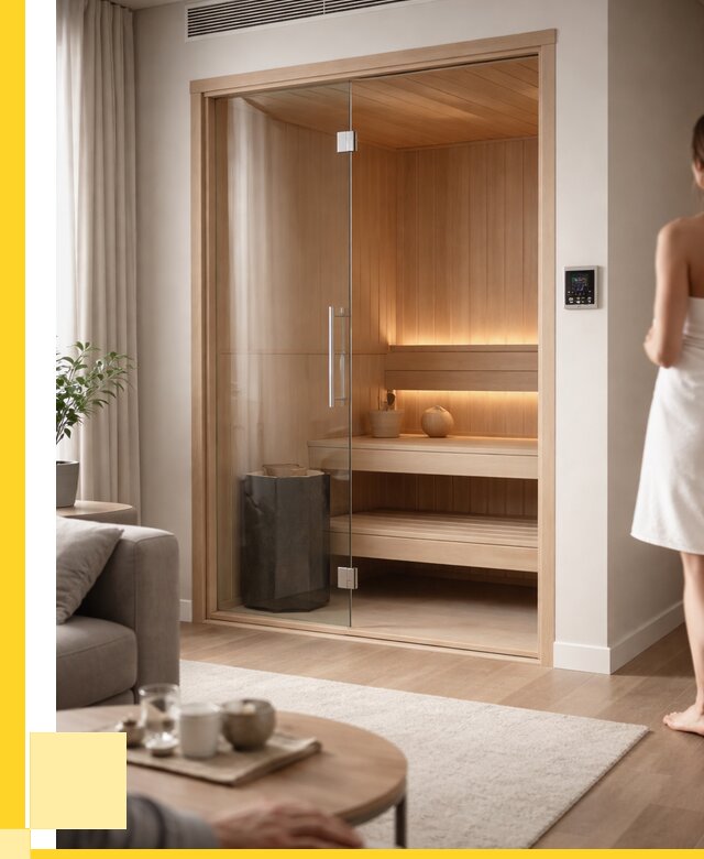 Сауна в квартире под ключ в Златоусте от 123720 р. ЭриданЗлт