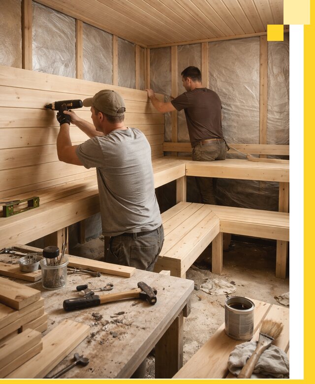 Профессиональная отделка бань и саун под ключ в Златоусте