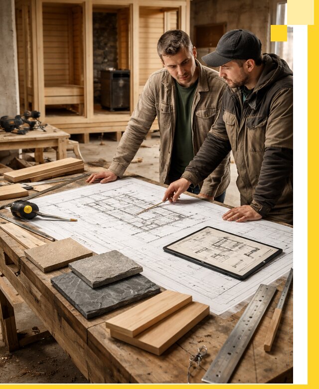 Проекты бань под ключ и планы строительства в Златоусте