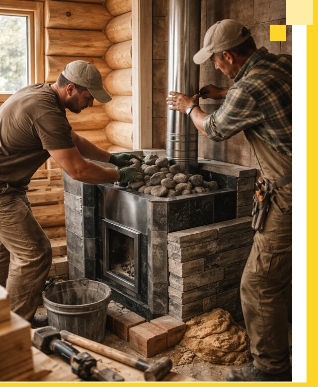 Строительство и отделка русских бань под ключ в Златоусте