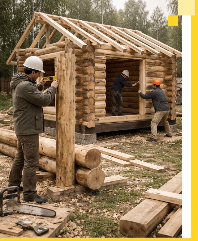 Строительство бань для дачи под ключ в Златоусте с доставкой и монтажом