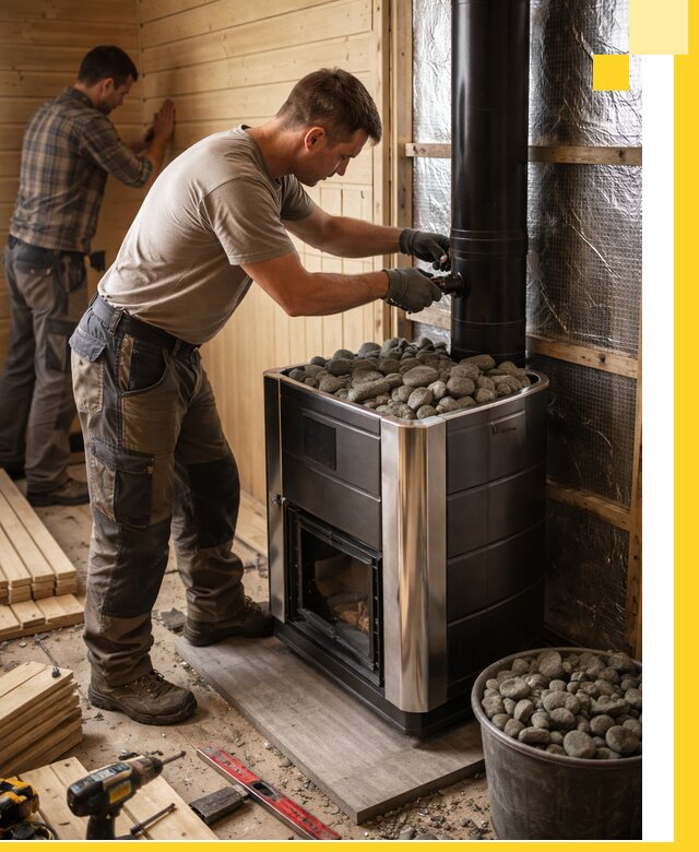 Проектирование и строительство парилок для бани в Златоусте под ключ