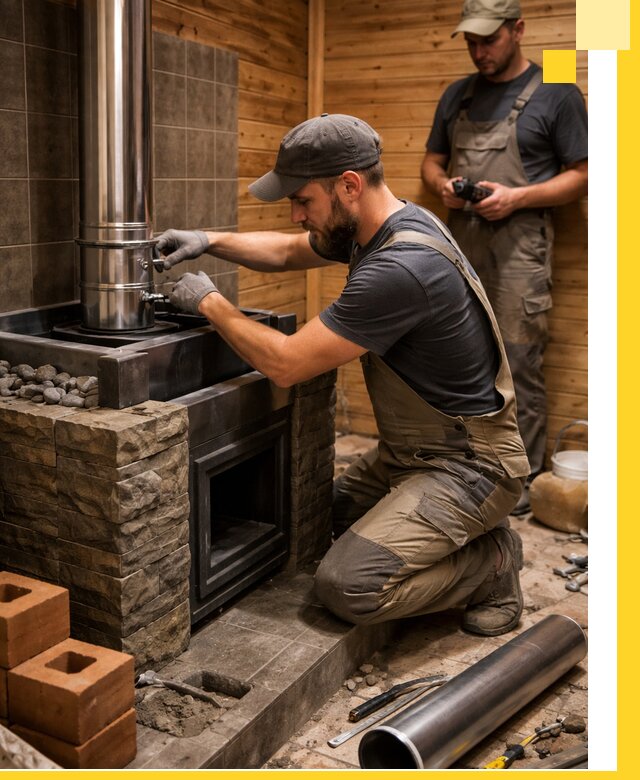 Изготовление и установка банных печей под ключ в Златоусте