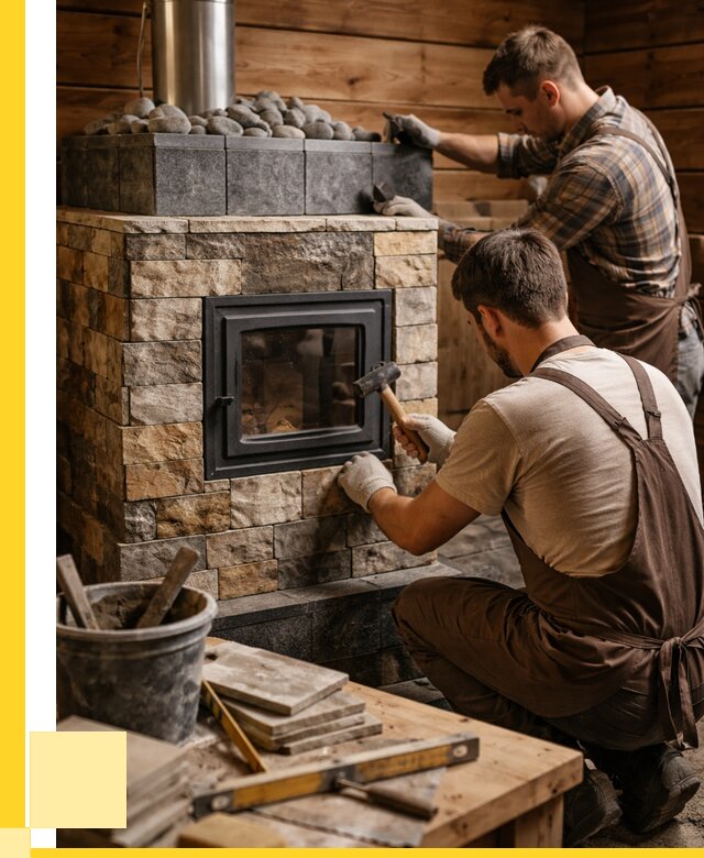 Облицовка банной печи в Златоусте от 15465 р. | ЭриданЗлт